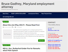 Tablet Screenshot of brucegodfrey.com